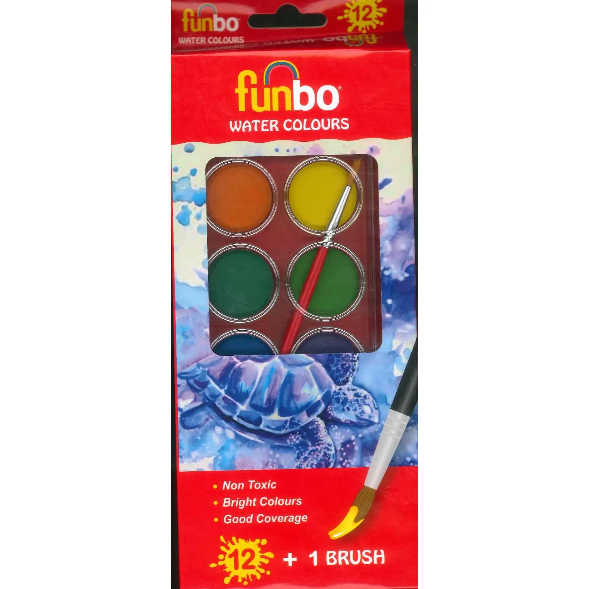 Funbo Water Color Cakes 1X12