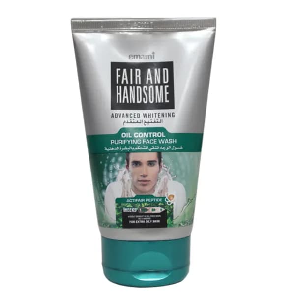 Emami Fair Handsome Advanced Whitening Oil Control Purifying Face Wash 100g