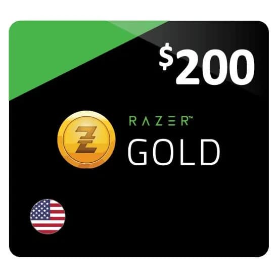 Razer Gold Card 200 $