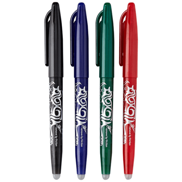 Pilot Frixion Erasable Ball Pen Pack Of 4 (Pnpt21)