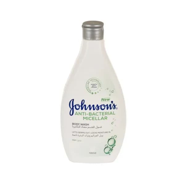 New Johnsons Anti - Bacterial Micellar Body Wash Mint 400ml