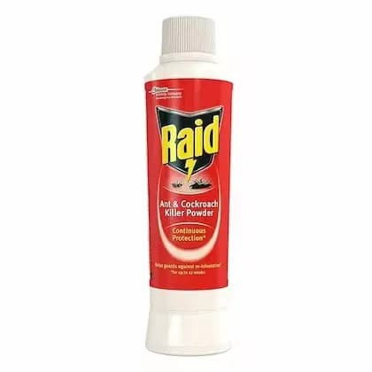 Raid Powder Cockroaches And Ants Continuous Protection 250Gm