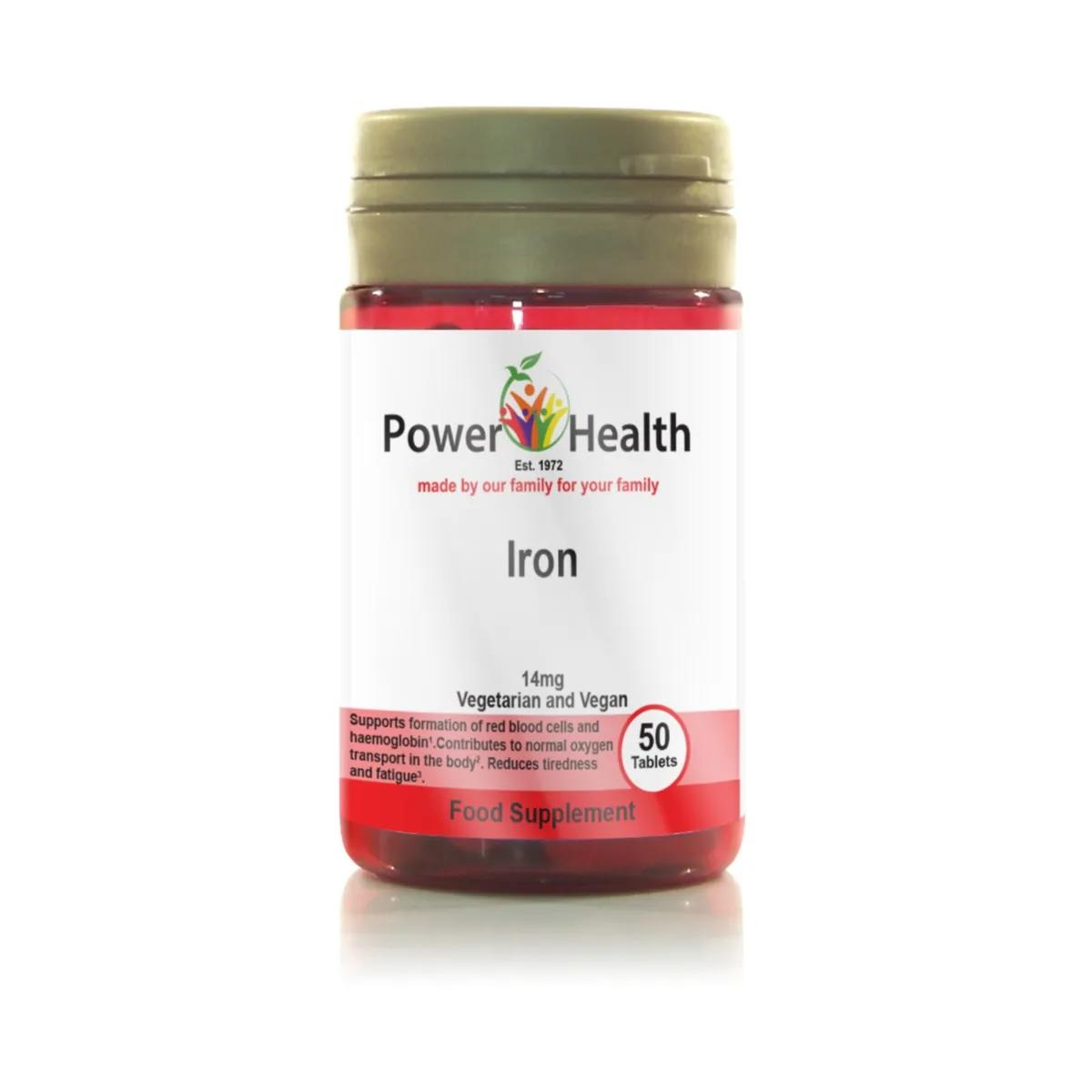 Power Health Iron 14mg