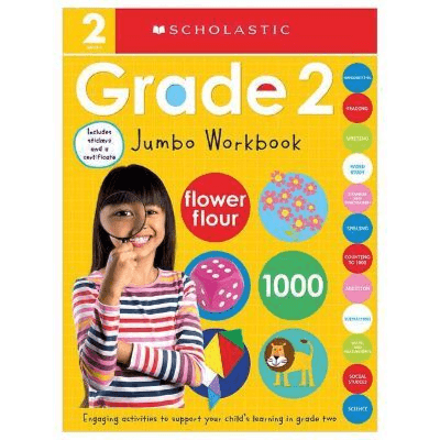 715606 Second Grade Jumbo Workbook: Scholastic Early Learners (Jumbo Workbook) (Trade Paperback / Paperback) By Scholastic