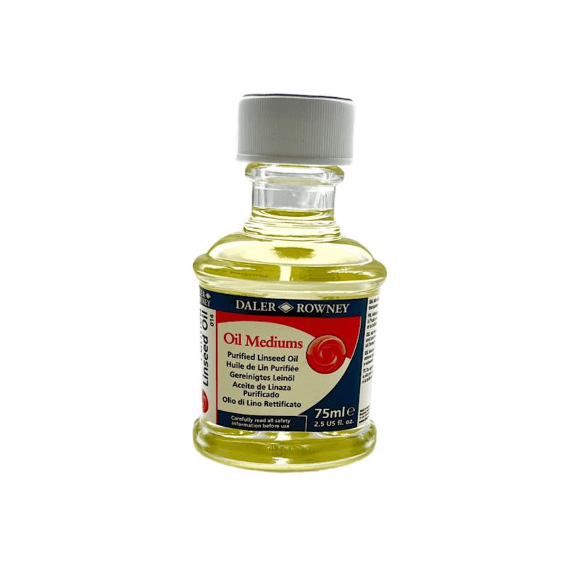 Daler Rowney 75Ml Linseed Oil Suitable For All Oil Colours - 8366