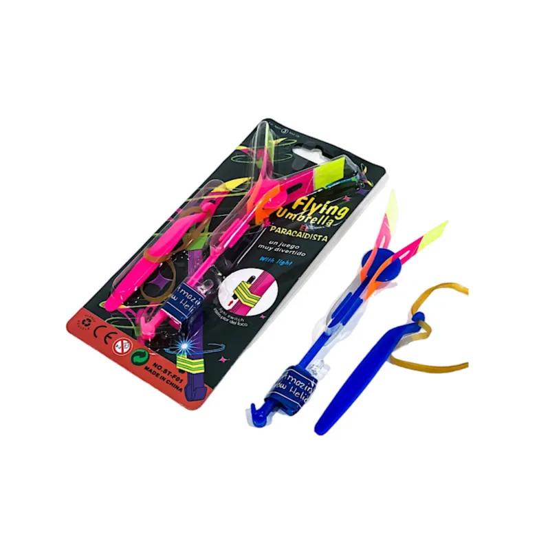 Flying Toy Umbrella With Led For Kids - 8636