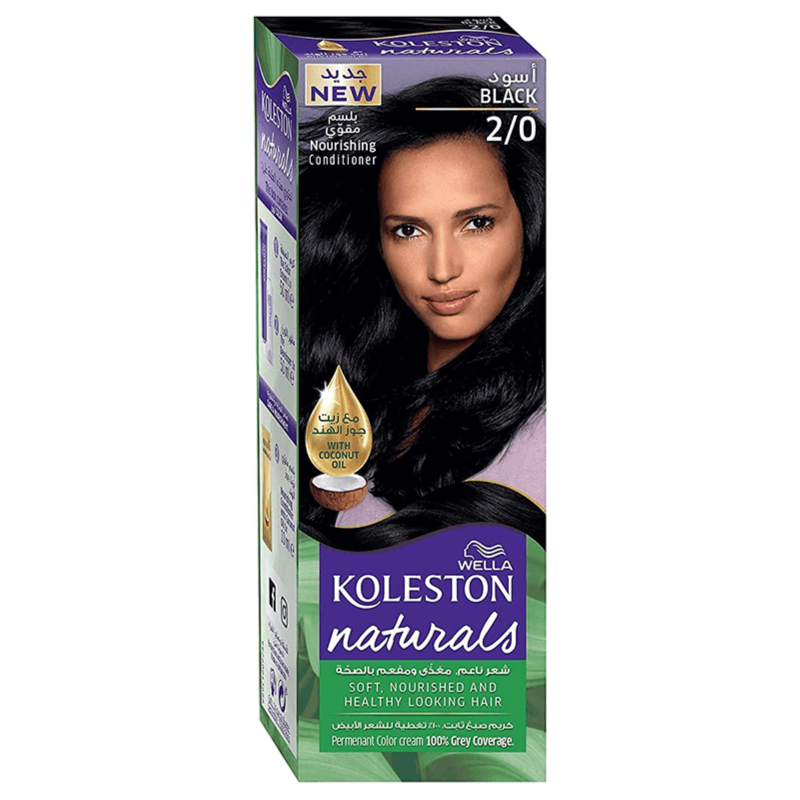 Wella Koleston Naturals 2/0 Black