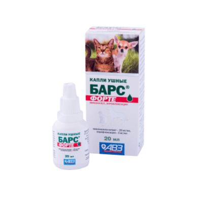 Bars Forte Ear Drops 20ml