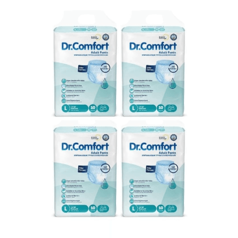 Dr. Comfort Adult Pants Eco Package Large 4Pcs