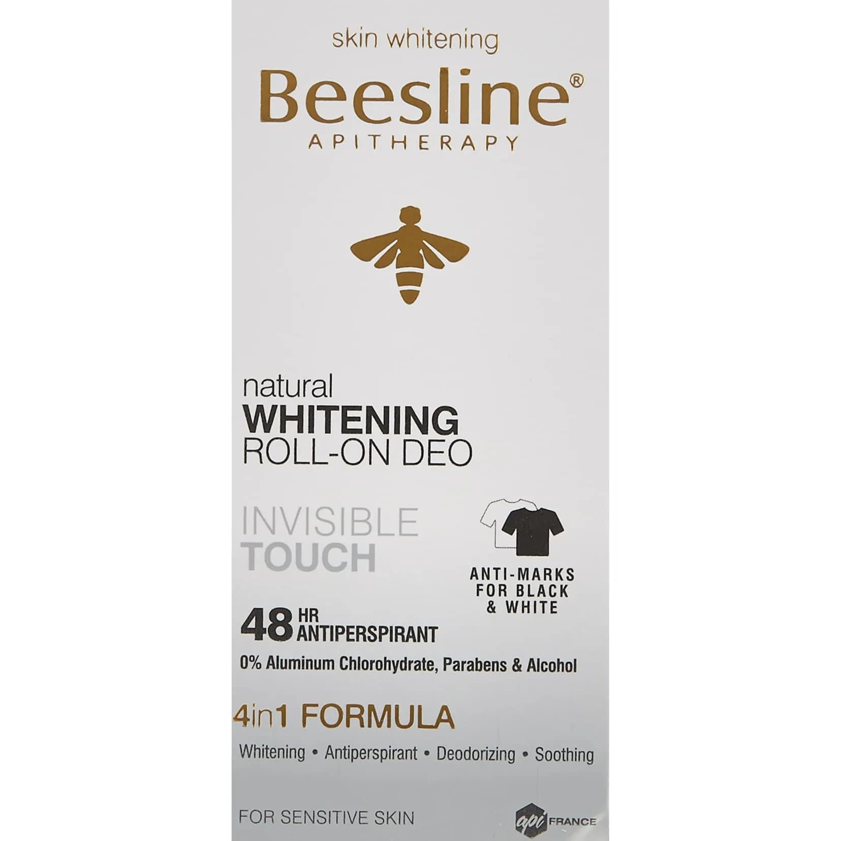 Beeslin Whitening Invisible Touch Roll-on Deo