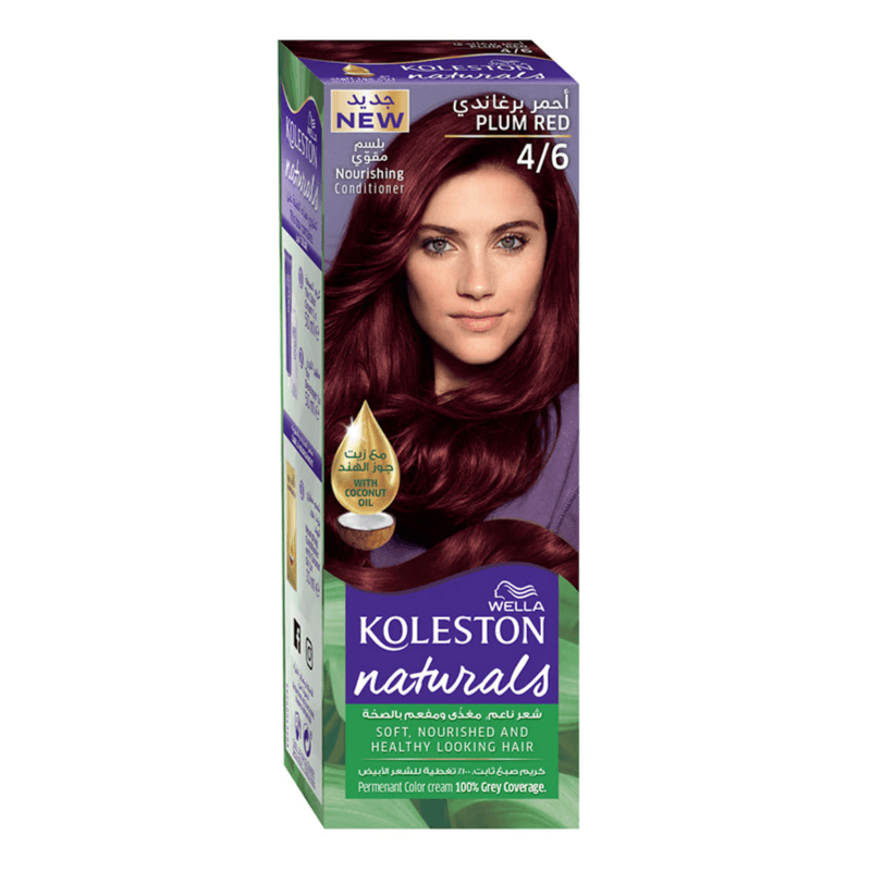 Wella Koleston Naturals 4/6 Plum Red