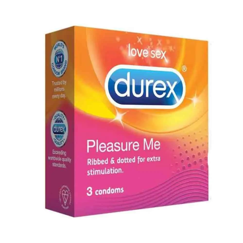 Durex Pleasure Me Condoms 3pcs