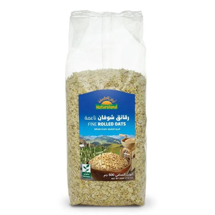 Natureland Fine Rolled Oats 500g