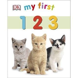 185452 My First 123 (Board Book) By DK