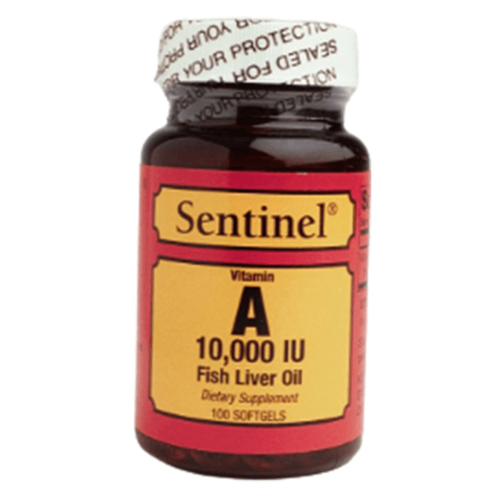 Sentinel A 10000 Iu Fish Oil 100 Softgels
