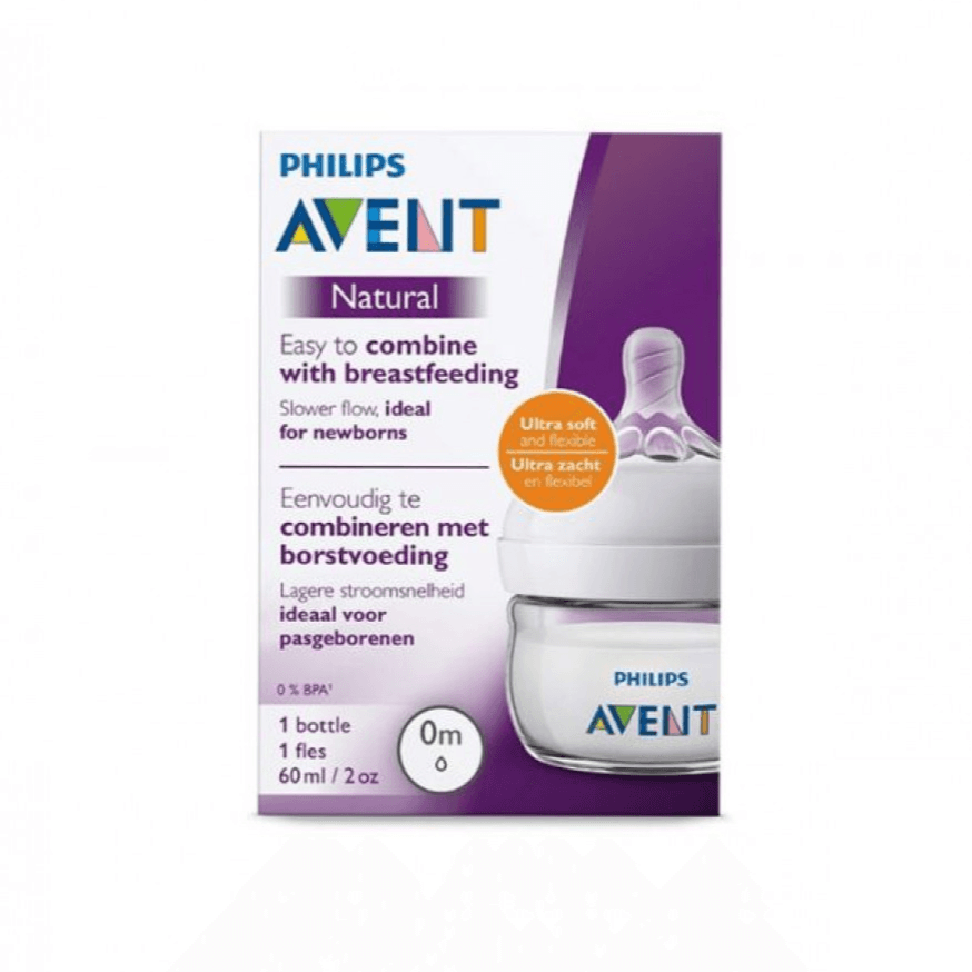 Philips Avent Natural Feeding Bottle 60 Ml