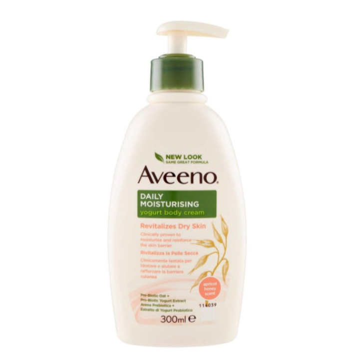 Aveeno Daily Moisturising Yogurt Body Cream 300ml