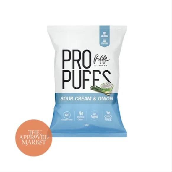 Prolife Protein Puffs Sour & Onion 50g