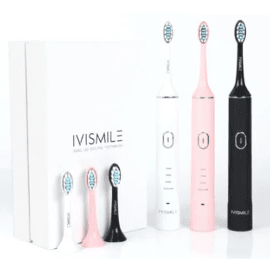 Ivismile Sonic LED Electric Toothbrush White