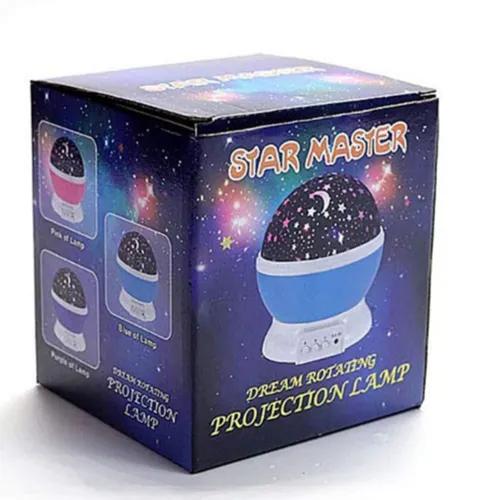 Star Master Rotating Projection Lamp