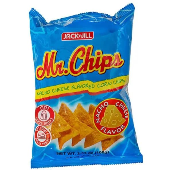 Jack 'n' Jill Mr. Chips Nacho Cheese Flavored Corn Chips 100g