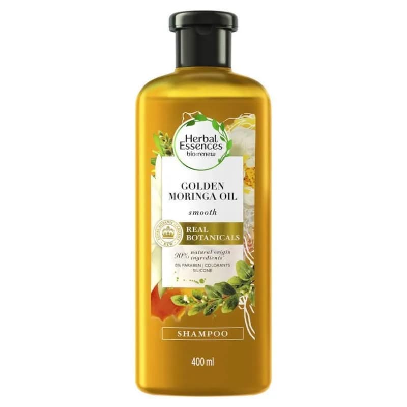 Herbal Essencess Bio:Renew Smooth Golden Moringa Oil Shampoo, 400ml