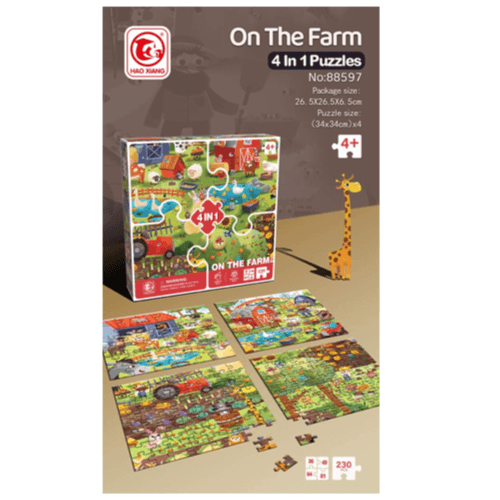 On The Farm 4In1 No.88597