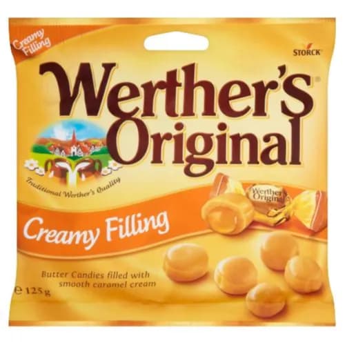 Storck Werther's Original Creamy Filling Candy 125g