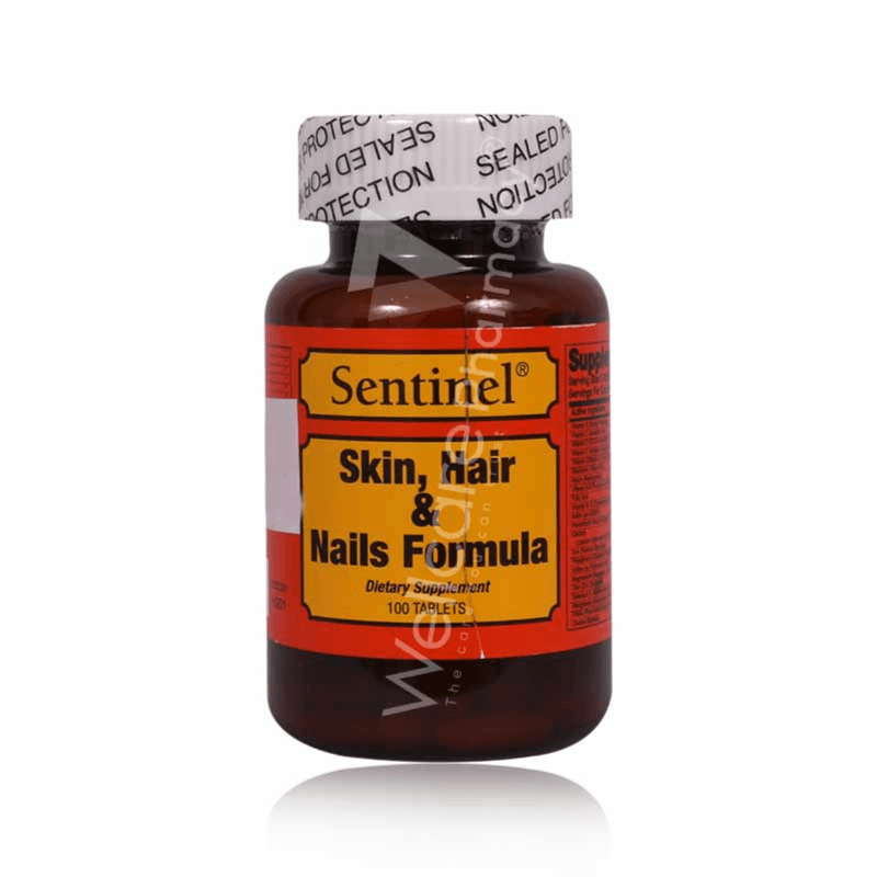 Sentinel Hair Nails & Skin 100 Tablets