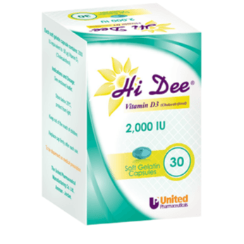 Hi Dee 2000 Iu 30 Capsule