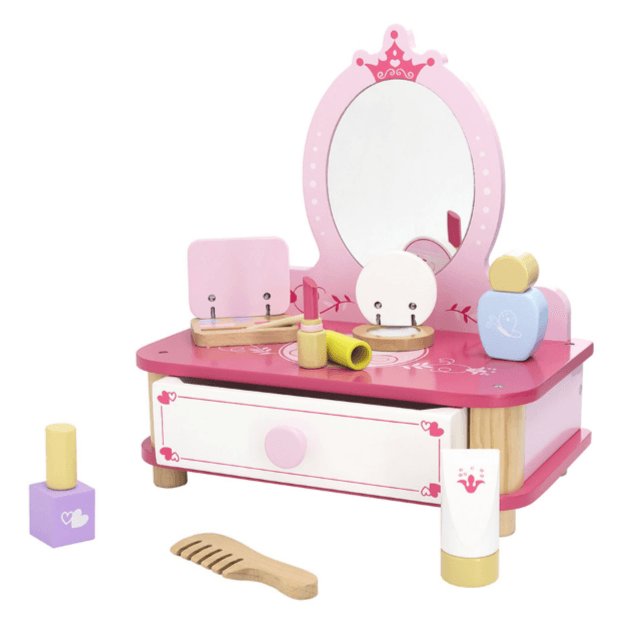 Wooden Make-up Set