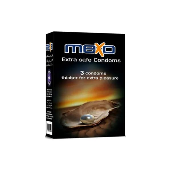 Mexo Extra Safe Condoms 3pcs