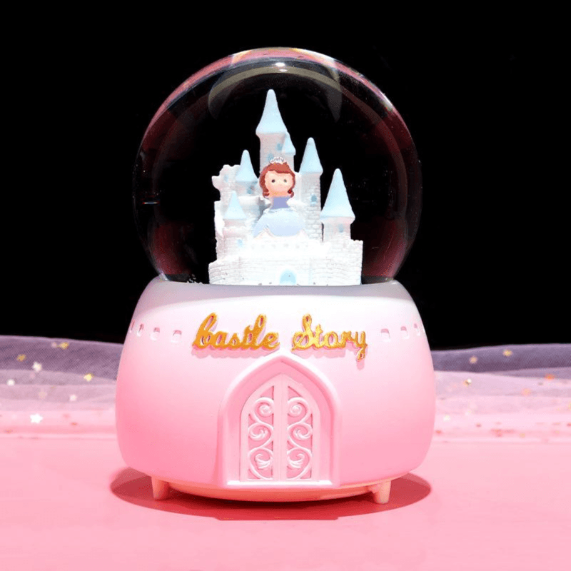 Princess In A Castle Crystal Ball