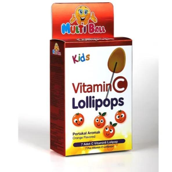 Multi Ball Vitamin C Lollipops