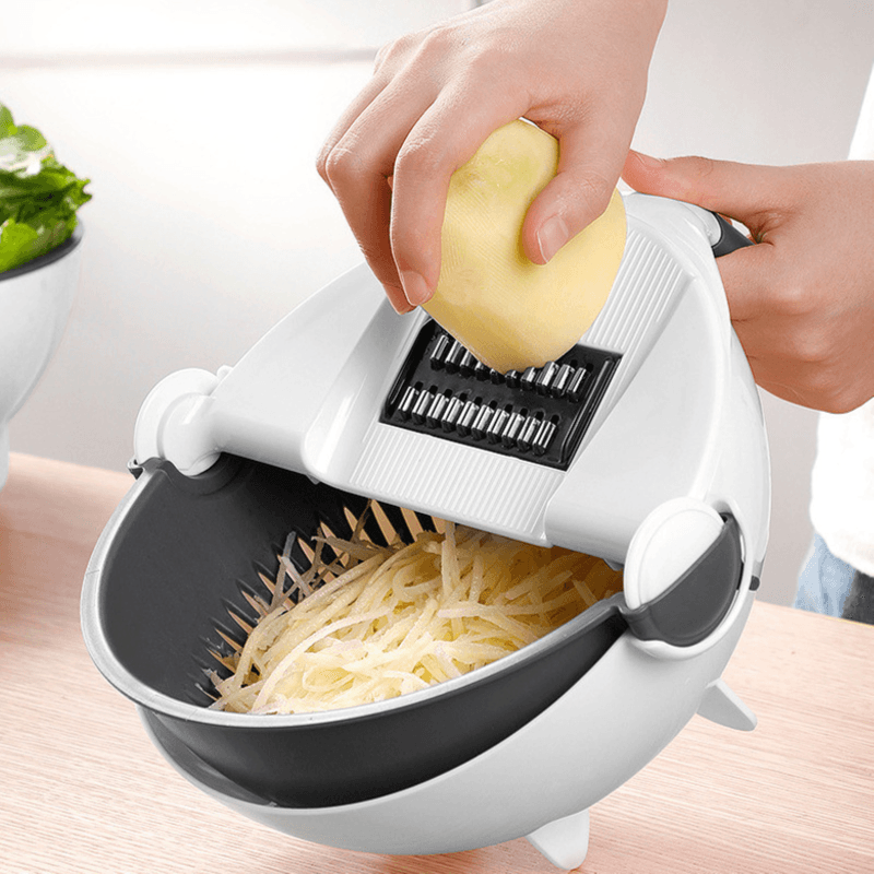 Multifunctional Manual Vegetable Cutter Slicer 9 In 1