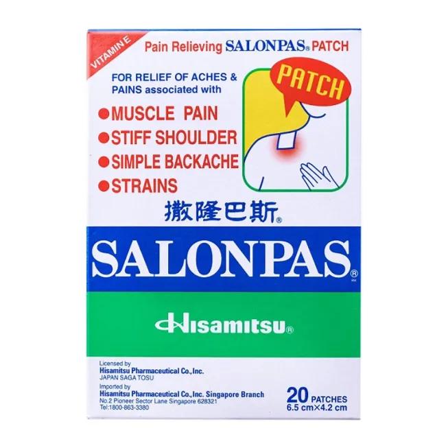 Salonpas Patch 20's (6.5x4.2cm)