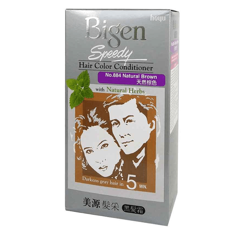 Bisen Speedy Hair Color Conditioner Natural Brown No 884