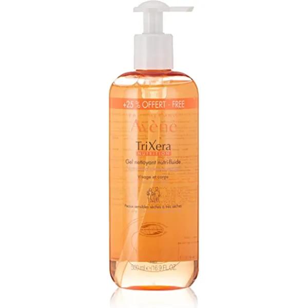 Avene Trixera Nutrition Nutri-fluid Face Body Cleansing Gel 500ml