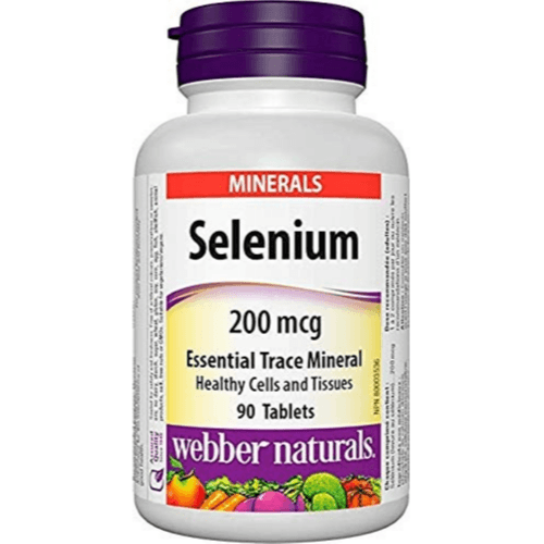 Webber Naturals Selenium 200Mcg 90 Tabs