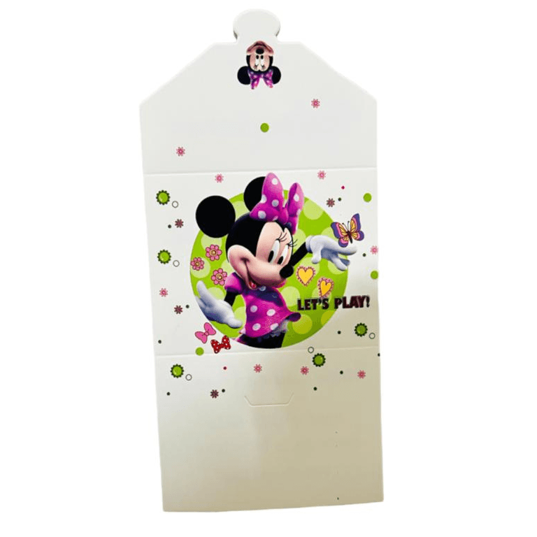 Mickey Mouse Theme Happy Birthday Invitation Card - Pack Of 10 Pieces -(Pics06_677)