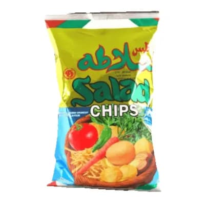 Sald Chips Potato & Starchh Based Crunchy Hot & Sour Flavour 75g