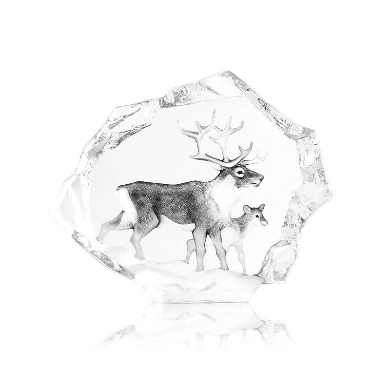 Maleras - Reindeer with calf Ltd Ed