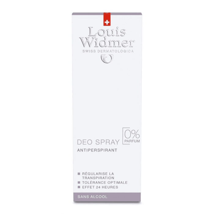 Louis Widmer Deo Spray Antiperspirant 0% Parfum For All Skin Types 75 Ml