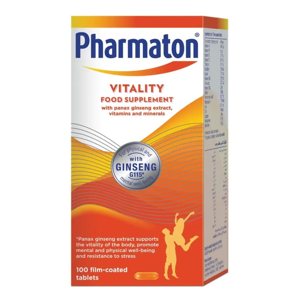 Pharmaton Vitality Tab 100's