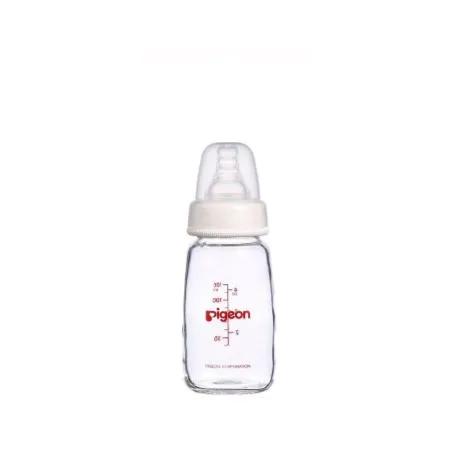 Pigeon Flexible Glass Bottle Code:pa292-k4 With Round Hole 0+m 120ml