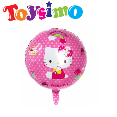 Hello Kitty Pink Foil Round Balloon