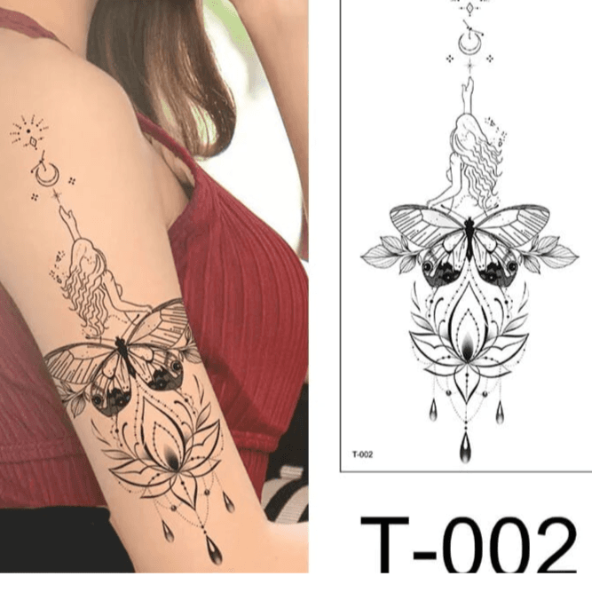 Temporary Tattoo, T-002.