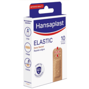 Hansaplast Elastic Extra Flexible Plasters 22x72mm 10 Strips