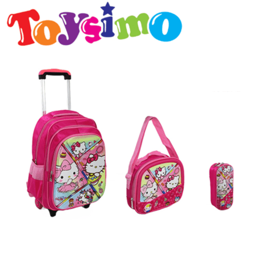 Hello Kitty School Bag Trolley Small