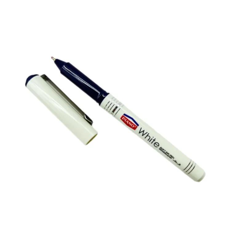 Piano White Ball Point Pen 0.7mm Blue Colour - 11132